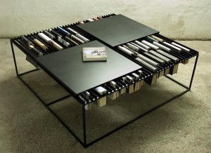 bibliotheque table